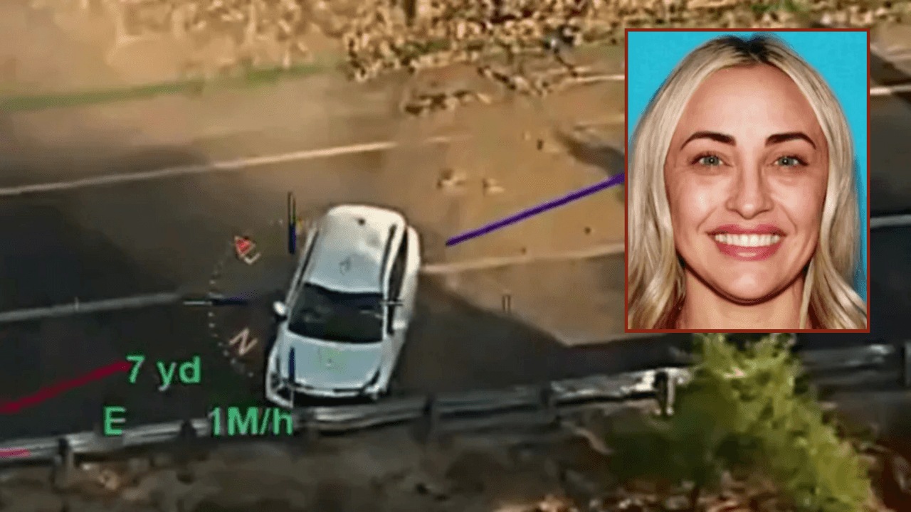 California Mother Arrested Following High-Speed Highway Chase and Guardrail Crash with Children Onboard