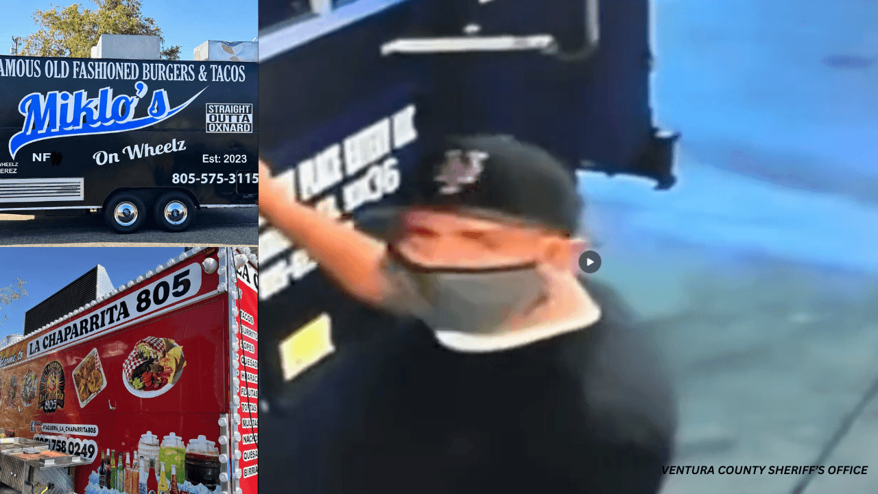 Ventura County Sheriff's Detectives Seek Public's Help Identifying Food Truck Theft Suspect in El Rio