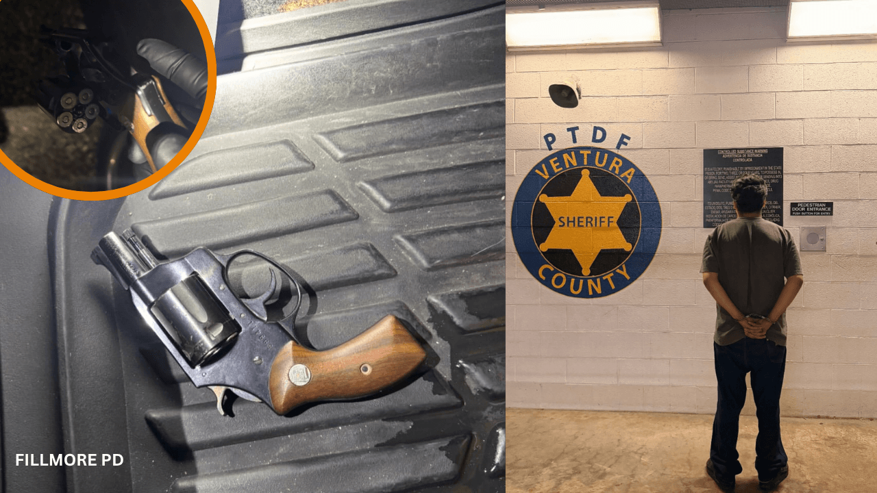 Santa Paula Gang Associate Arrested With Loaded Gun and Meth on Aguacate